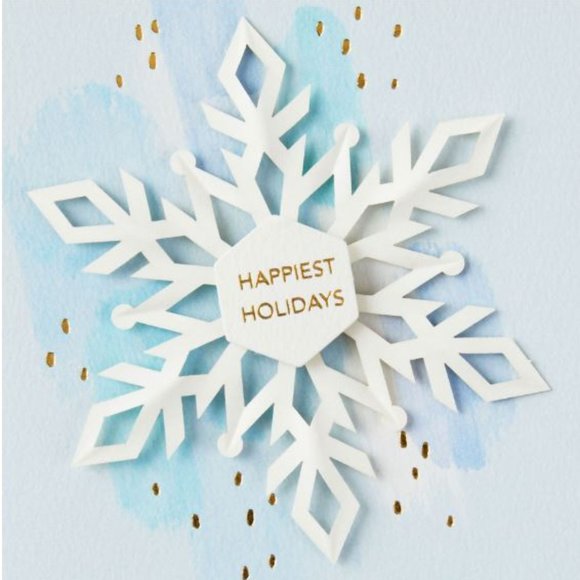 Hallmark Signature Intricate Snowflake Christmas Cards Boxset - Picture 5 of 6